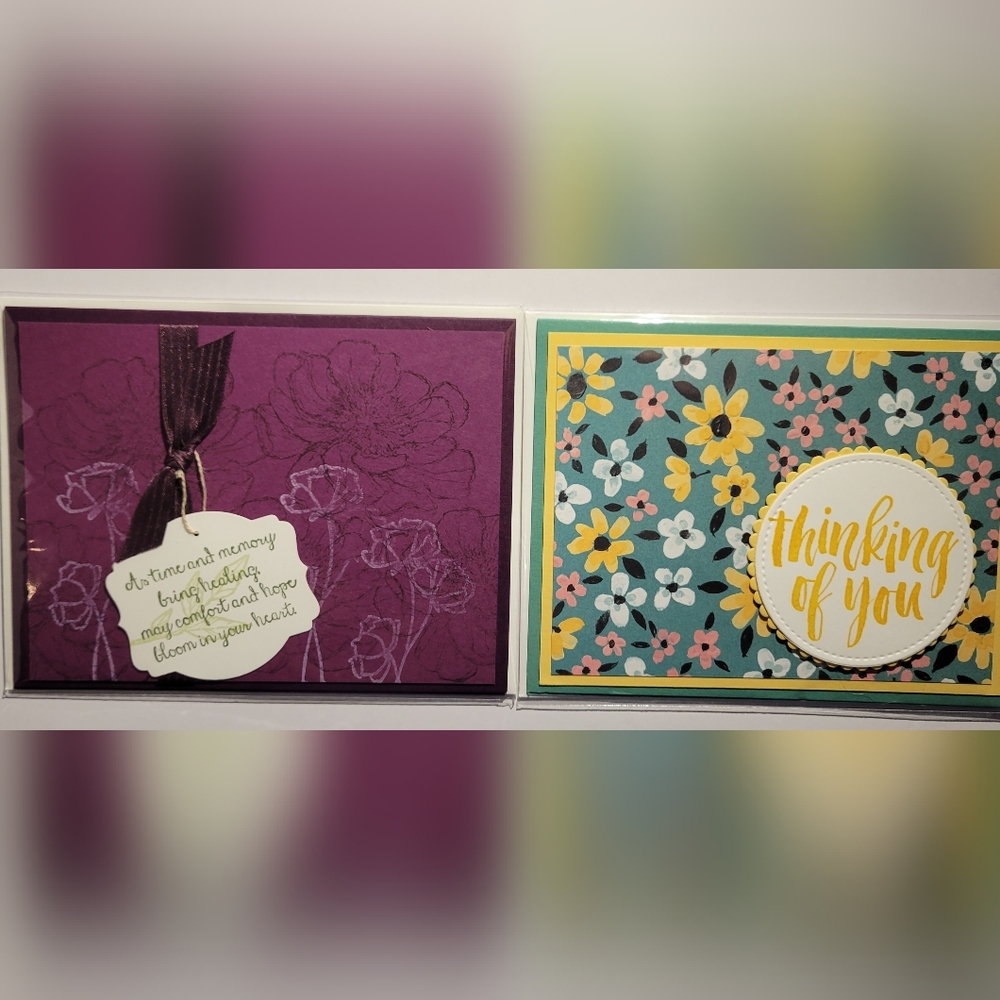 10 Hand Crafted Cards - Picture 5 of 6